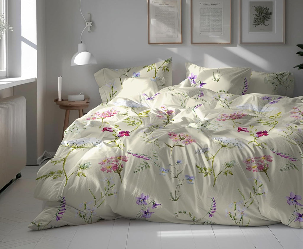 Dilios- Floral Beige