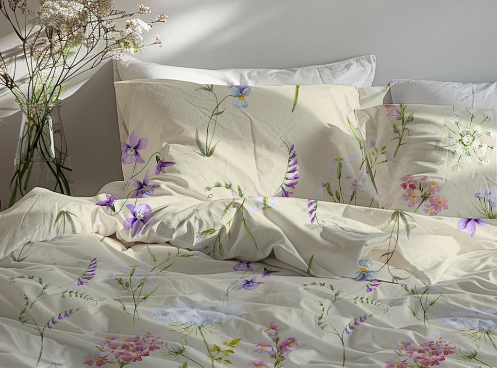 Dilios- Floral Beige