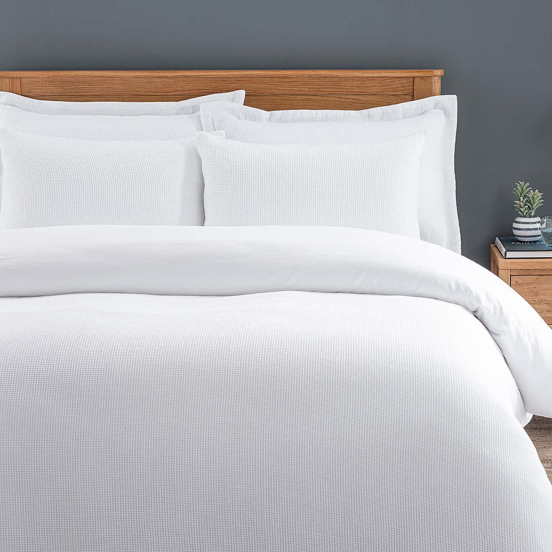 Dunelm- Alston Waffle - 3 Piece Sets