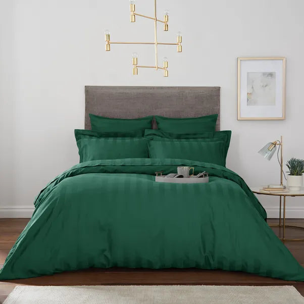 Hotel Stripe- Emerald Green