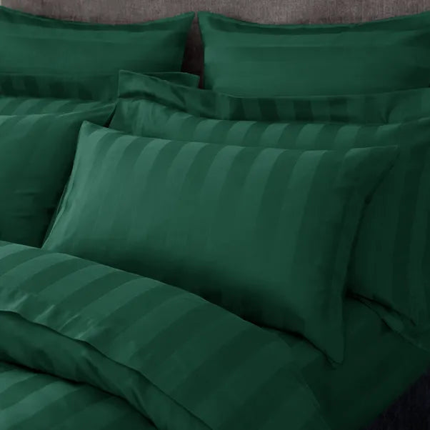 Hotel Stripe- Emerald Green