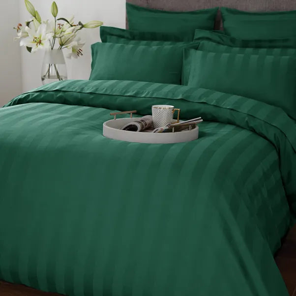 Hotel Stripe- Emerald Green