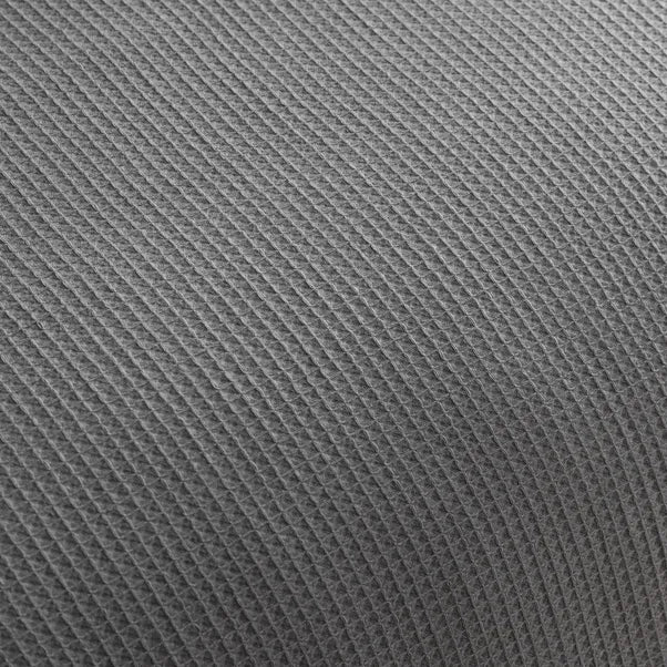 Dunelm- Newston Waffle in Charcoal Grey