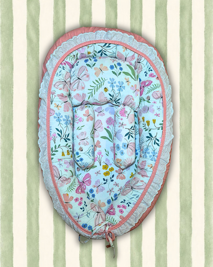 Wildflower Butterfly Baby Nest