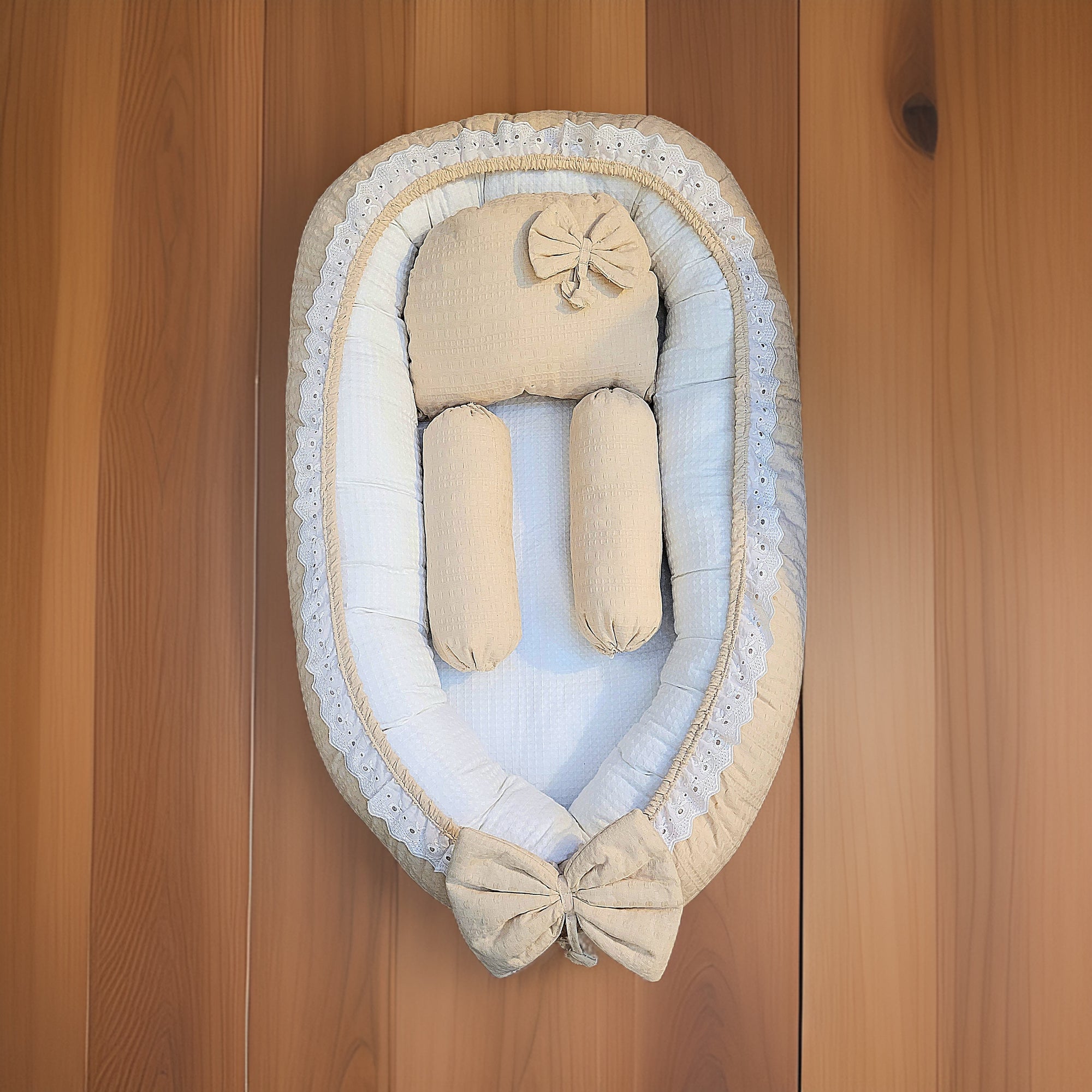 Amberly in Natural Baby Nest