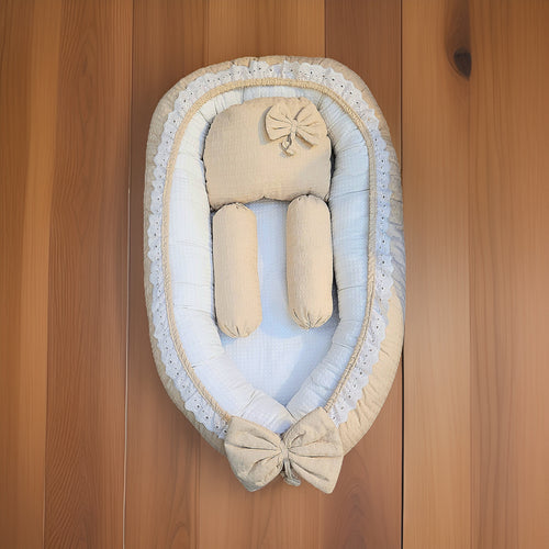 Amberly in Natural Baby Nest