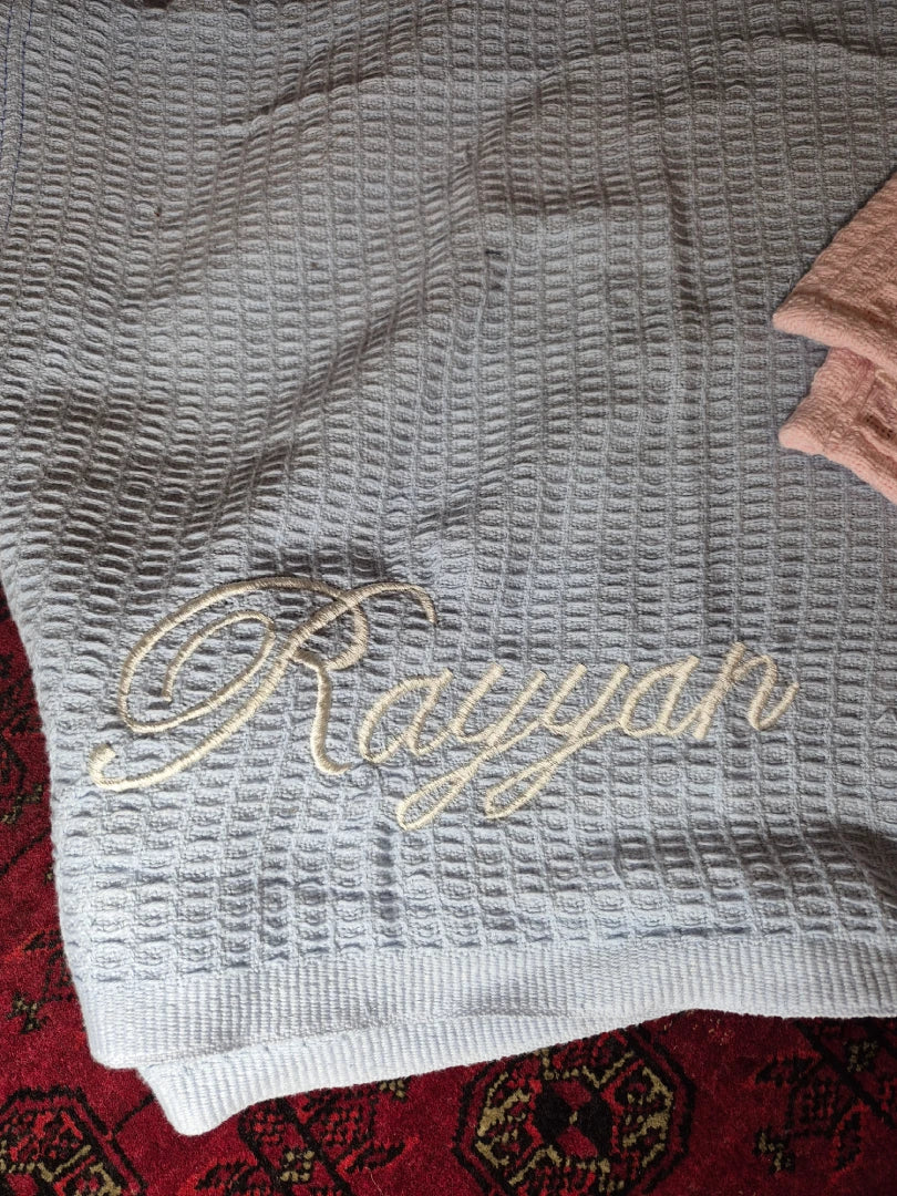 Personalized Baby blanket
