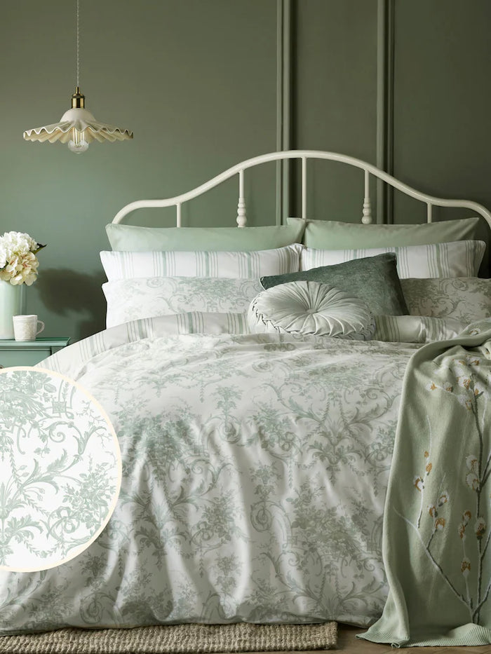 Laura Ashley- Tuileries in Green