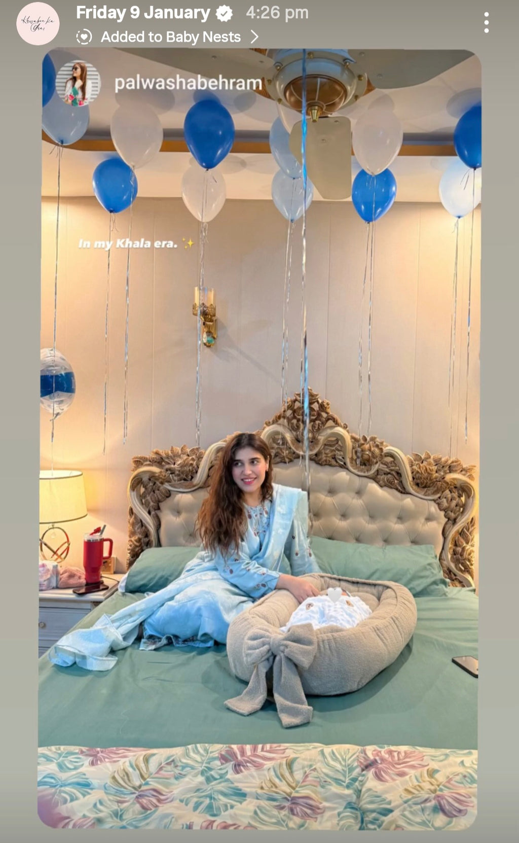 Boucle Baby Nest- The Palwasha