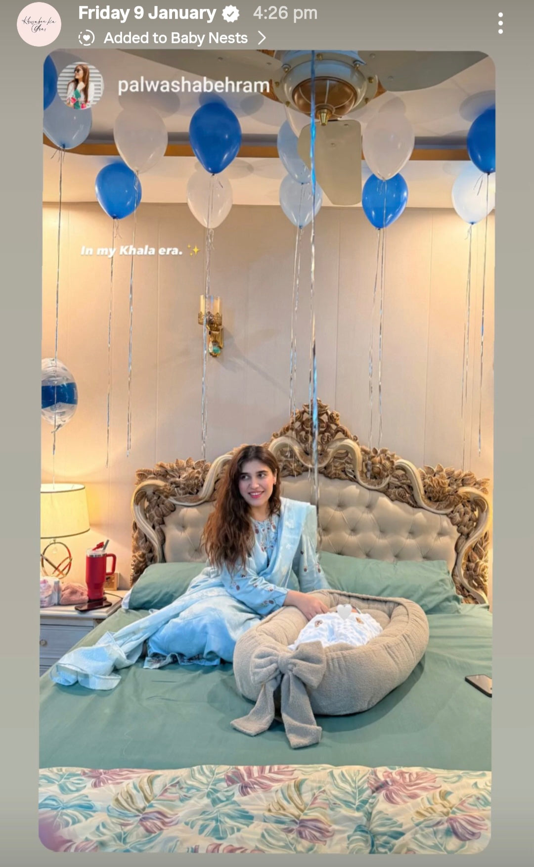 Boucle Baby Nest- The Palwasha