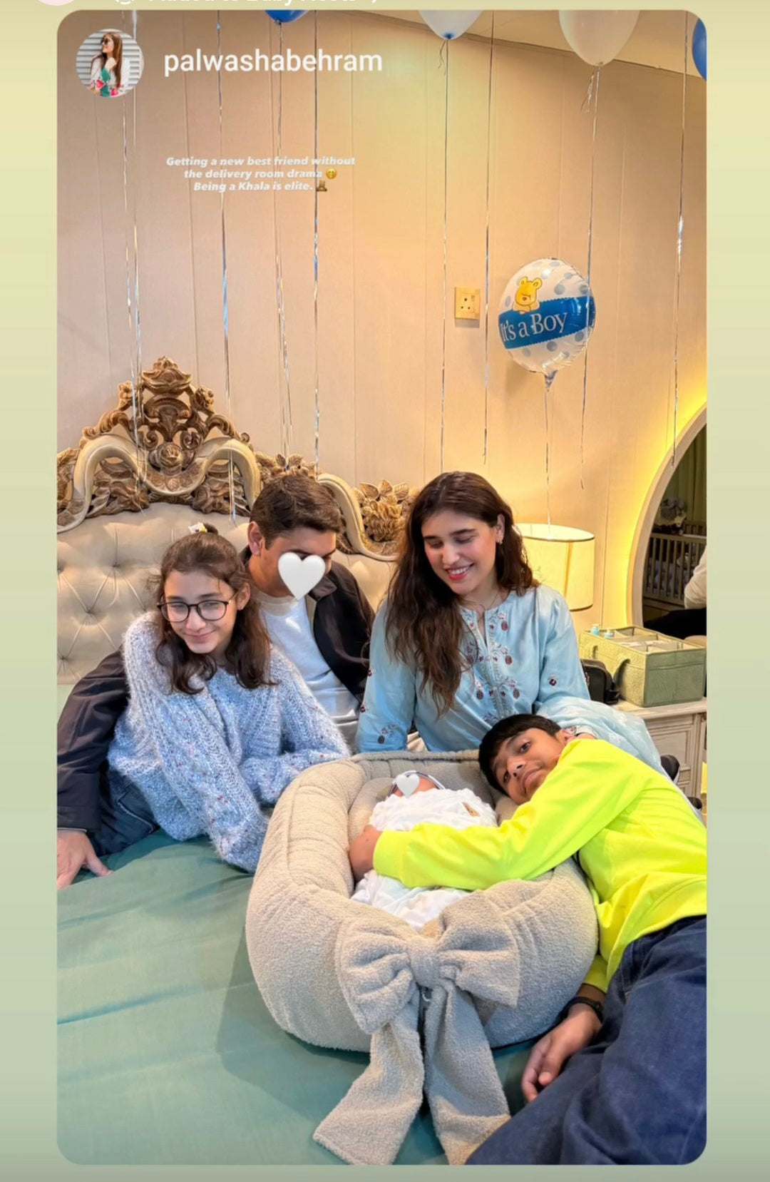 Boucle Baby Nest- The Palwasha