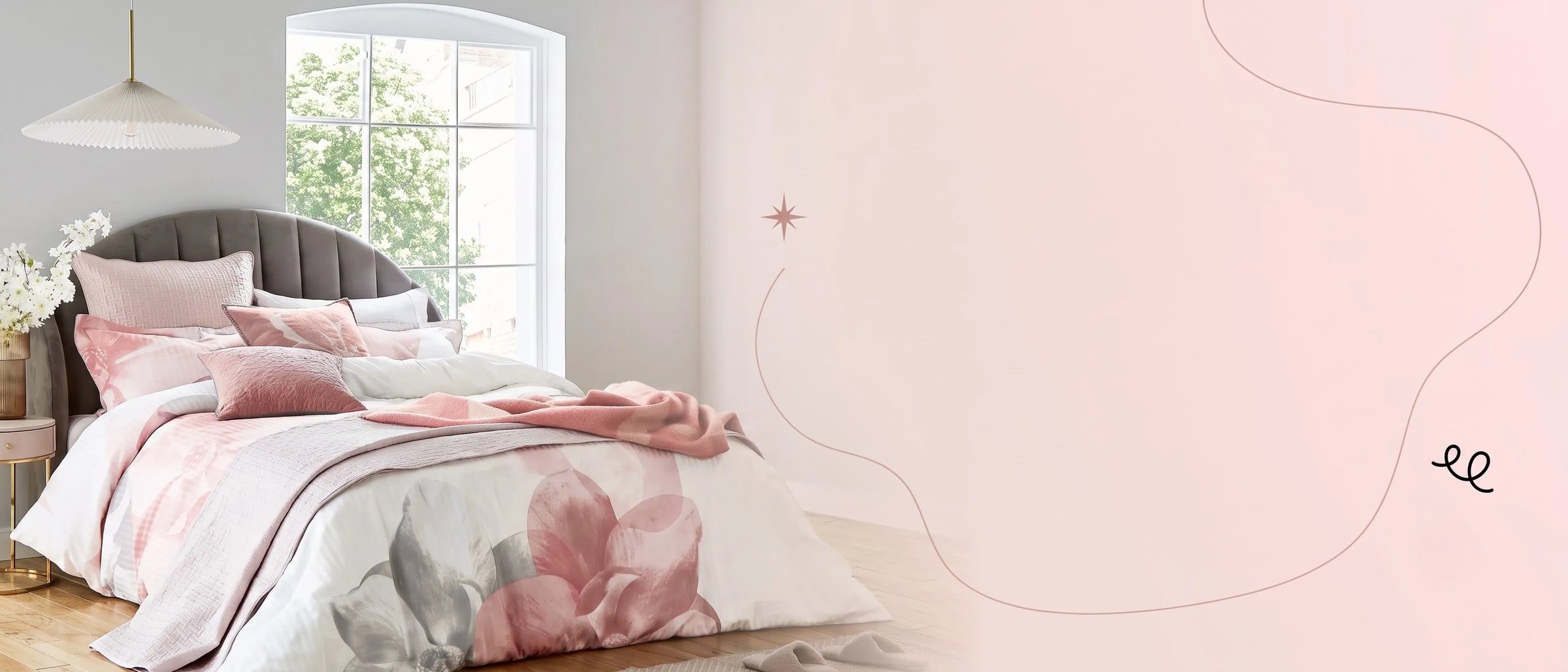Bedroom lifestyle banner