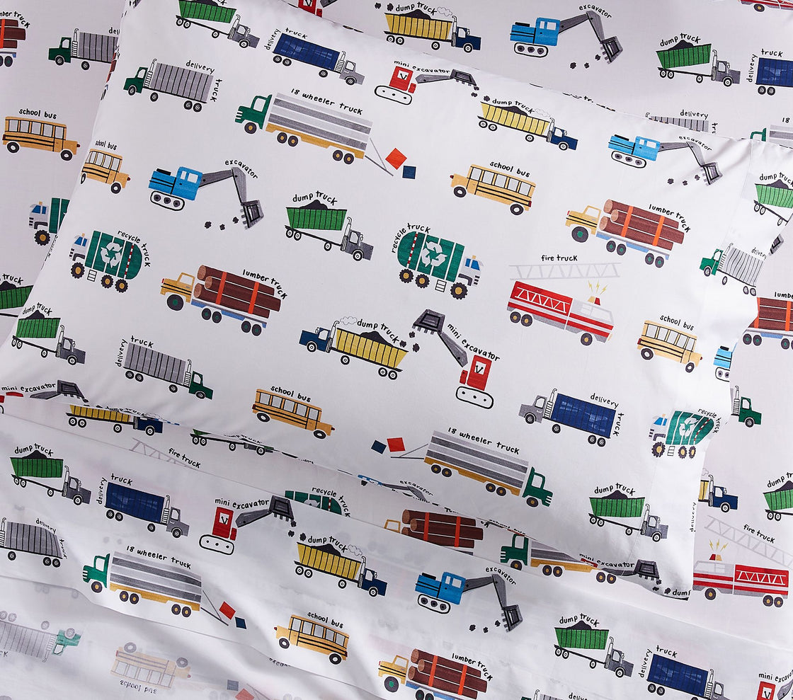 Pottery Barn Kids- Busy Trucks