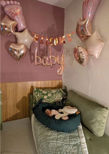 Nia's Green- Baby nest