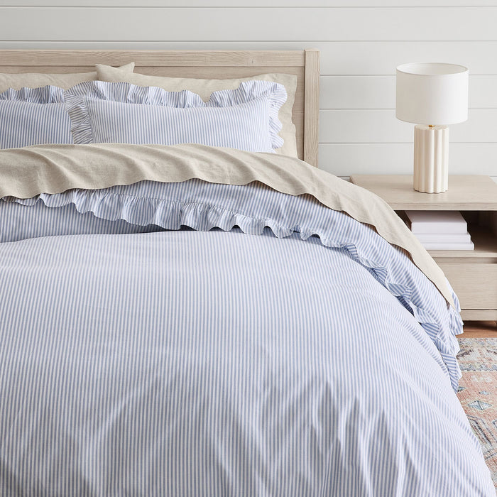Pottery Barn Teen- Ruffle Stripe